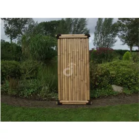 Bambusz kerítés design térelválasztó 90x180 cm natúr
