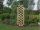 Bamboo fence lattice design room divider 60x180 cm natural