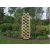 Bambusz kerítés rácsos design térelválasztó 60x180 cm natúr
