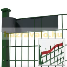   Táblás kerítésbe fűzhető ceruzás kép 250x180 cm 19 cm-es szalagból műanyag belátás gátló szélfogó