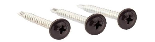 Screw for fence systems 4.2x19 mm painted screw in black