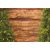 Táblás kerítésbe fűzhető borostyán és fa hatású kép 250x180 cm 19 cm-es szalagból belátásgátló