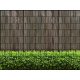 Wooden wall and boxwood picture 250x180 cm made of 19 cm tape that can be attached to a board fence, plastic anti-view windbreak