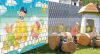 Board can be attached to the fence cartoon children's picture 250x180 cm fairy tale character made of 19 cm ribbon plastic anti-view wind deflector