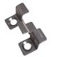 Metal clip for fixing stainless Woodlook Co-Grain wall cladding, fence element