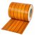 Belátásgátló szalag kerítésbe fűzhető PVC műanyag szalag 35 m hosszú 19 cm széles famintás
