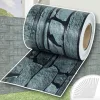 Kerítésbe fűzhető PVC műanyag szalag 35m hosszú 19cm magas sötét köves belátásgátló szélfogó