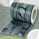 Kerítésbe fűzhető PVC műanyag szalag 35m hosszú 19cm magas sötét köves belátásgátló szélfogó
