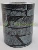 PVC plastic tape 35m long 19cm high dark stone privacy windbreak that can be attached to a fence