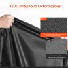Kerti bútor takaró ponyva 279x213x71 cm vízálló 420D Oxford anyag védőhuzat teraszbútorokhoz