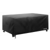 Kerti bútor takaró ponyva 249x198x81 cm vízálló 420D Oxford védőhuzat teraszbútorokhoz