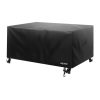 Kerti bútor takaró ponyva 188x188x71 cm vízálló, 420D Oxford védőhuzat teraszbútorokhoz