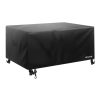 Kerti bútor takaró ponyva 188x188x71 cm vízálló, 420D Oxford védőhuzat teraszbútorokhoz