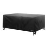 Kerti bútor takaró ponyva 330x214x71 cm vízálló 420D Oxford védőhuzat teraszbútorokhoz