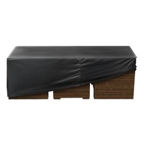   Kerti bútor takaró ponyva 224x158x71 cm vízálló 420D Oxford védőhuzat teraszbútorokhoz
