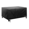 Kerti bútor takaró ponyva 239x239x71 cm vízálló 420D Oxford védőhuzat teraszbútorokhoz