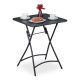 Metal folding garden table balcony table outdoor furniture coffee table