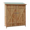 Firewood storage small house garden storage for firewood 138 x 65.5 x 160 cm