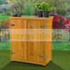 Wooden garden cottage, shed, cabinet, tool room, 75x40x90 cm