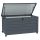 Kerti tároló láda 311L 120x62x65 cm nagyméretű kerekes kerti párnatartó box sötétszürke
