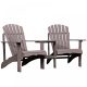 Garden bench with table wooden garden furniture with parasol holder 178x87x92 cm pine wood coffee brown 