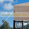Kerti pavilon sörsátor modern stílusú szerelhető 3x3 méter barna színben