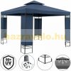 Garden pavilion beer tent in modern style, 3x3 meters in blue color