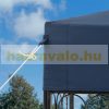 Kerti pavilon sörsátor modern stílusú szerelhető 3x3 méter kék szürke színben