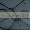 Kerti pavilon sörsátor modern stílusú szerelhető 3x3 méter antracit szürke színben