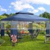 Event tent luxury pavilion beer tent modern style assembly 300x400 cm in blue color