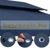 Event tent luxury pavilion beer tent modern style assembly 300x400 cm in blue color
