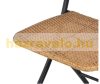 Garden rattan sofa set 3-part foldable