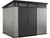 Curver plastic garden house Keter 277x226x218 cm small tool house Artisan 7x9 tool shed