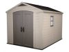 Curver plastic garden house Keter 256.5x243x331 cm small tool house Factor 8x11 tool shed