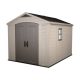 Curver plastic garden house Keter 256.5x243x331 cm small tool house Factor 8x11 tool shed