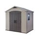 Curver plastic garden house Keter 256.5x243x182 cm small tool house Factor 8x6 tool shed