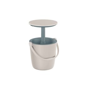   Keter piknik asztalka műanyag kültéri italtartó strand bútor party kellék kerti bár CURVER GO BAR