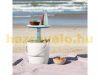 Keter picnic table plastic outdoor drink holder beach furniture party accessory garden bar CURVER GO BAR