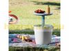 Keter picnic table plastic outdoor drink holder beach furniture party accessory garden bar CURVER GO BAR