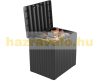 Keter garden storage plastic garden box 113 liters 58x55x44 cm gray box Curver City