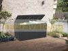 Keter garden storage plastic garden box wood effect 270 liters 116.7x44.7x57 cm box Curver Marvel Plus