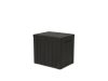 Keter garden storage wood-effect garden box 113 liters 59.6x46x53 cm graphite gray box Curver URBAN STORAGE BOX