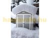 Curver plastic garden house Keter 185x226x152 cm small tool house Manor 6x5DD tool shed gray