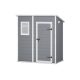 Curver plastic garden house Keter 183.5x111x200.5 cm tool shed Manor Pent 6x4 tool shed gray