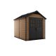 Curver plastic garden house Keter 228x350x252 cm small tool house Newton 7511 tool shed