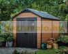 Curver plastic garden house Keter 228x350x252 cm small tool house Newton 7511 tool shed