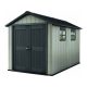 Curver plastic garden house Keter 229x242x350 cm paintable small tool house Oakland 7511 tool shed