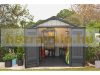 Curver plastic garden house Keter 229x242x223.5 cm paintable small tool house OAKLAND 757 tool shed