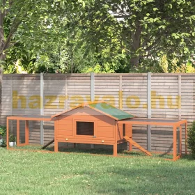   XXL Kisállat ketrec nyúlketrec 309x79x86 cm rágcsálóketrec 