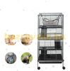 Large pet cage 3-level hamster, mouse, rodent cage 52x52x113.5 cm